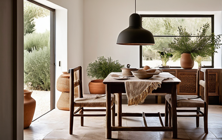 자연 형태 디자인의 감성적 요소 분석 - **Prompt:** A tranquil and aesthetically pleasing home office in Portugal, designed for focused work...
