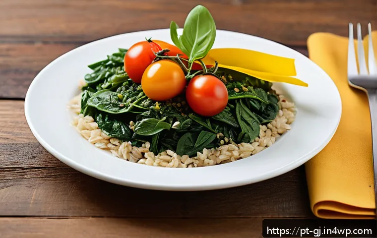 자연 형태에서 영감을 받은 음식 스타일링 - A vibrant, natural food plate featuring a harmonious blend of fresh ingredients: bright red cherry t...